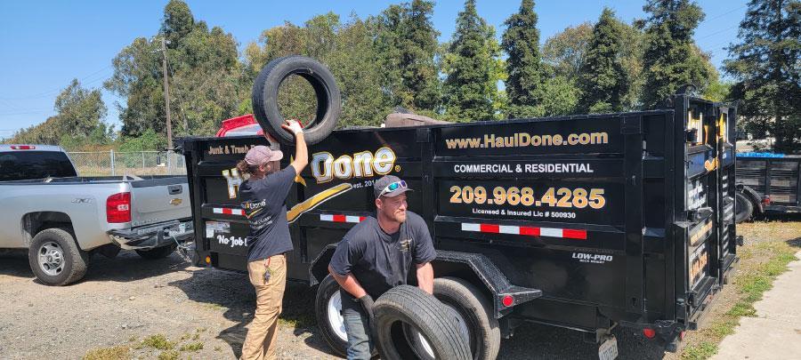 Contact Haul Done - Junk removal including tires and furniture in Oakdale - Gallery Photo