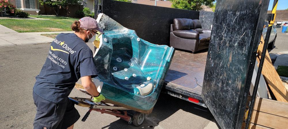 Spa and Hot Tub Removal in Oakdale