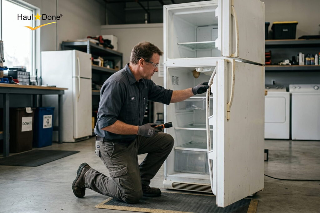 Professional appliance removal, eco-friendly recycling, and expert junk hauling services.